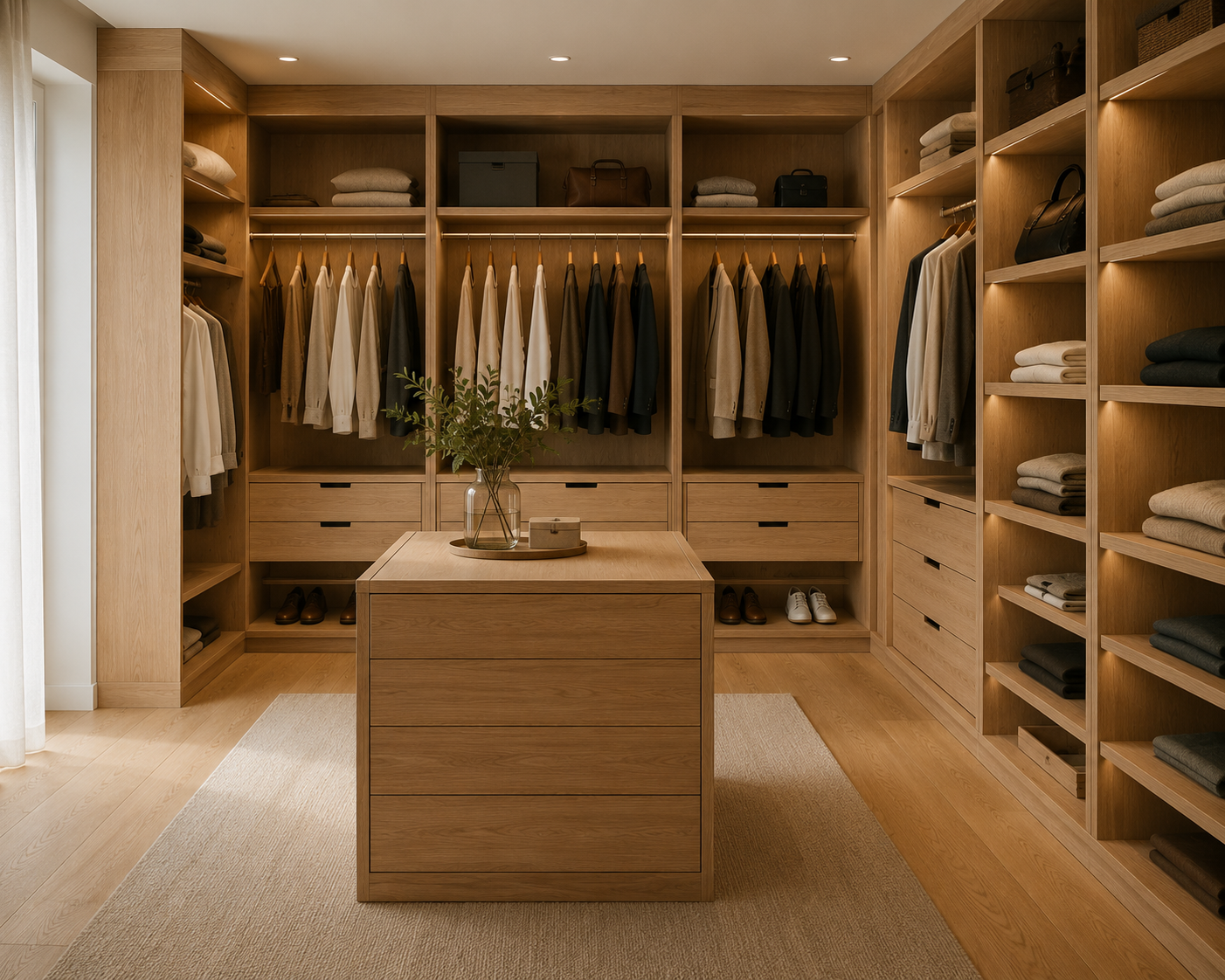 Dressing en chêne clair