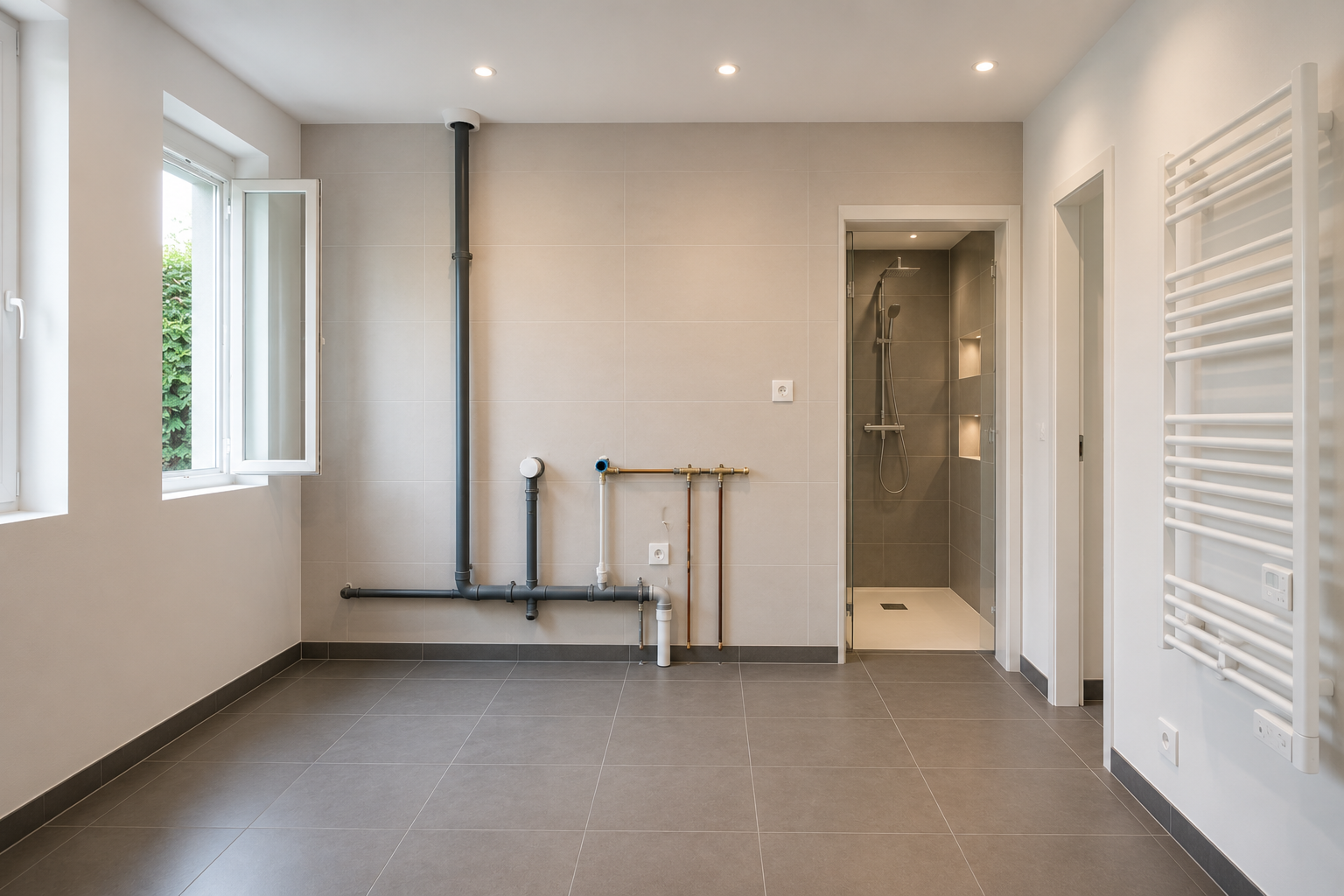 Chantier après travaux