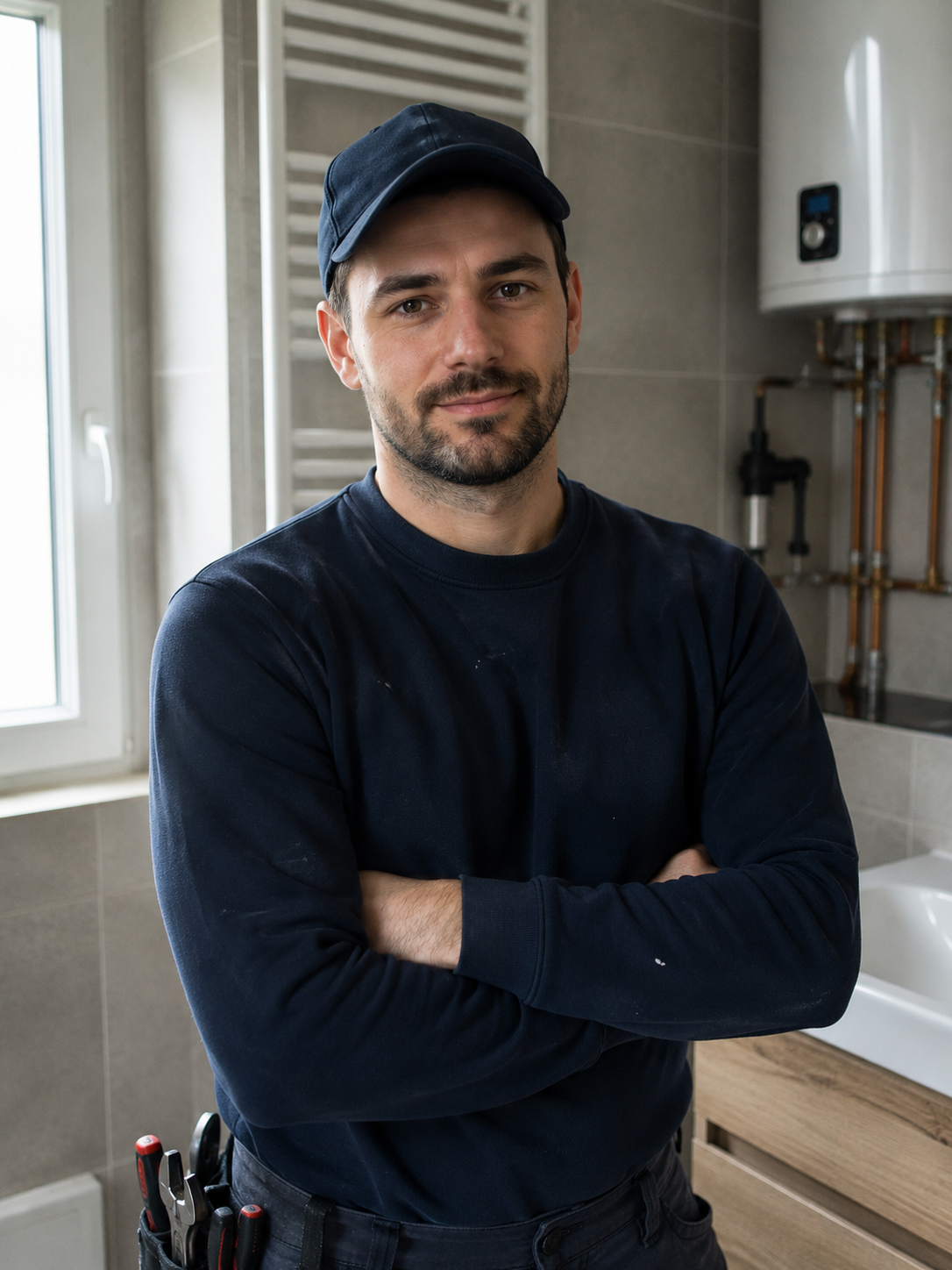 Sébastien Martin, plombier sanitaire à Paris